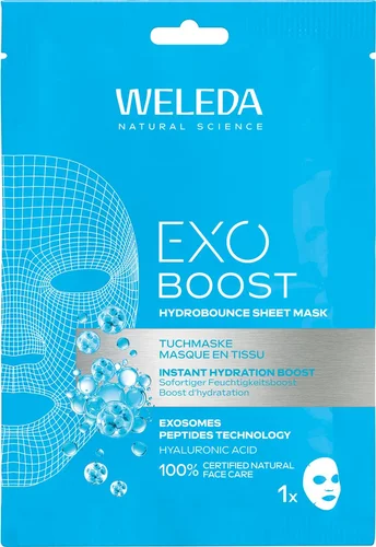 Weleda - Exo Boost Hydrobounce Tuchmaske Feuchtigkeit 20ml