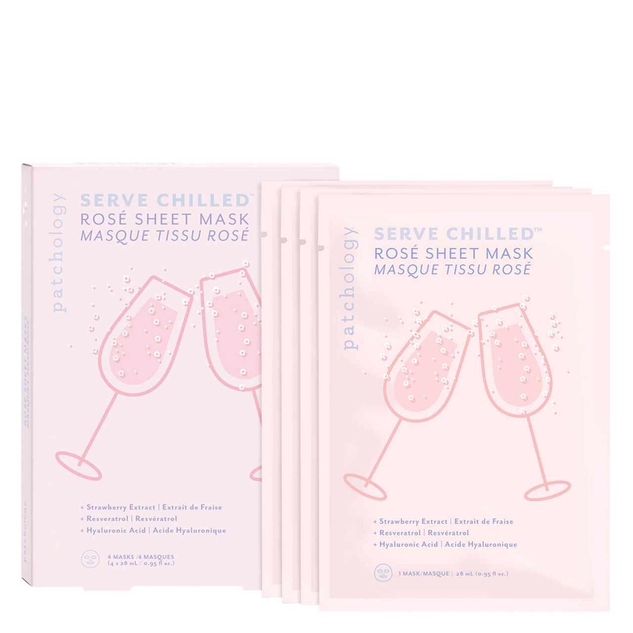 Serve Chilled - Rosé Sheet Mask