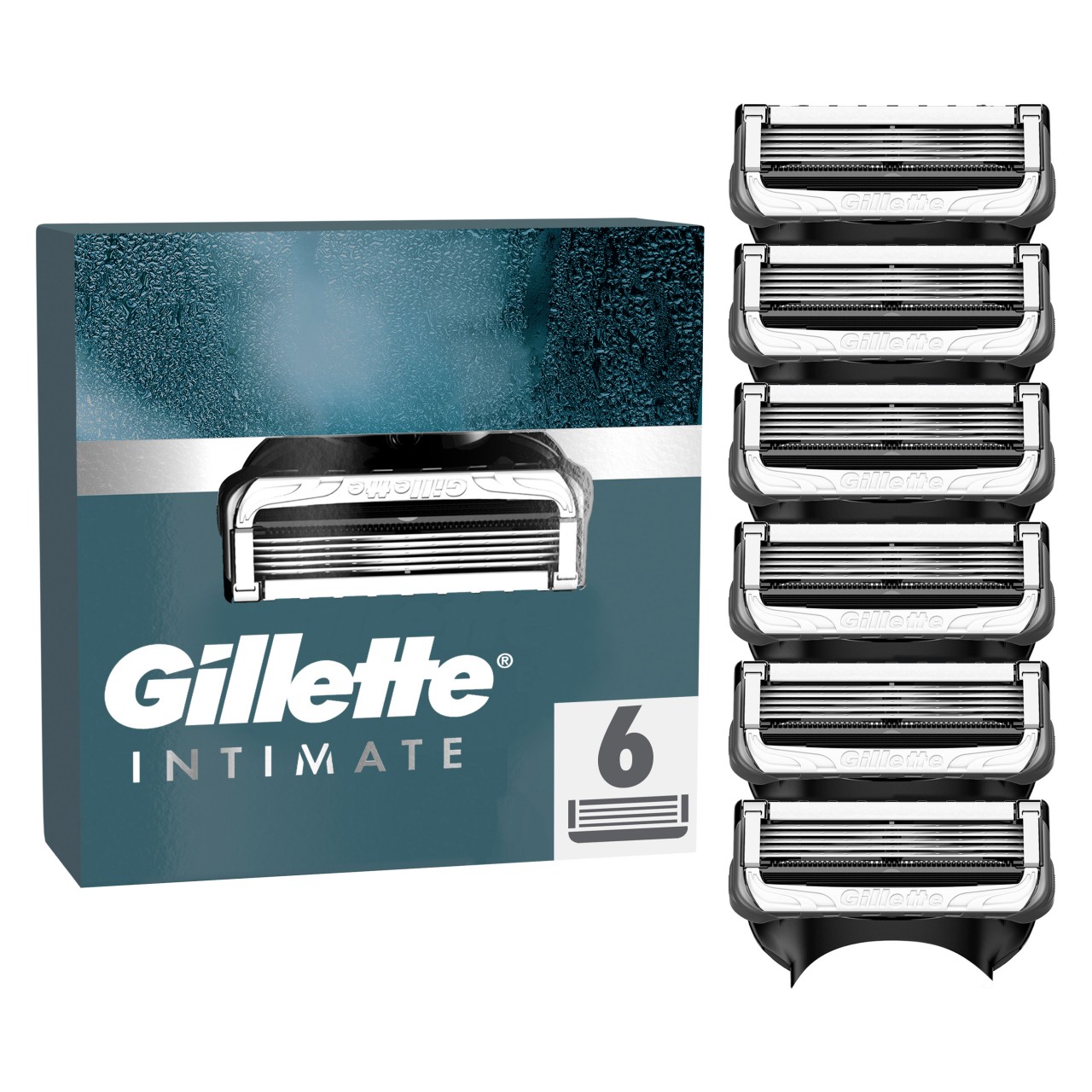 Gillette - Intimate Systemklingen 6er