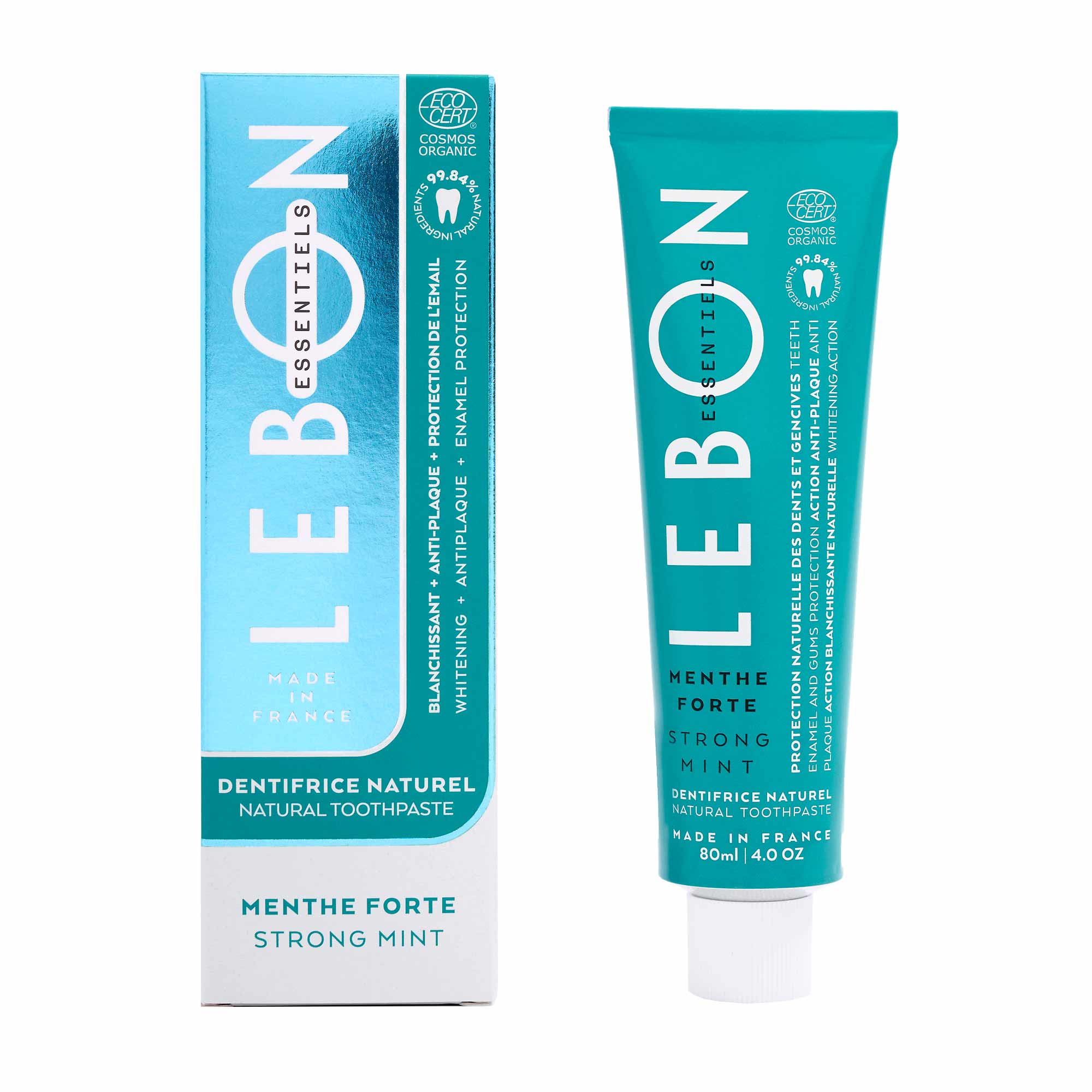 Lebon Essentiels – Bio Zahnpasta Intensive Minze 80ml