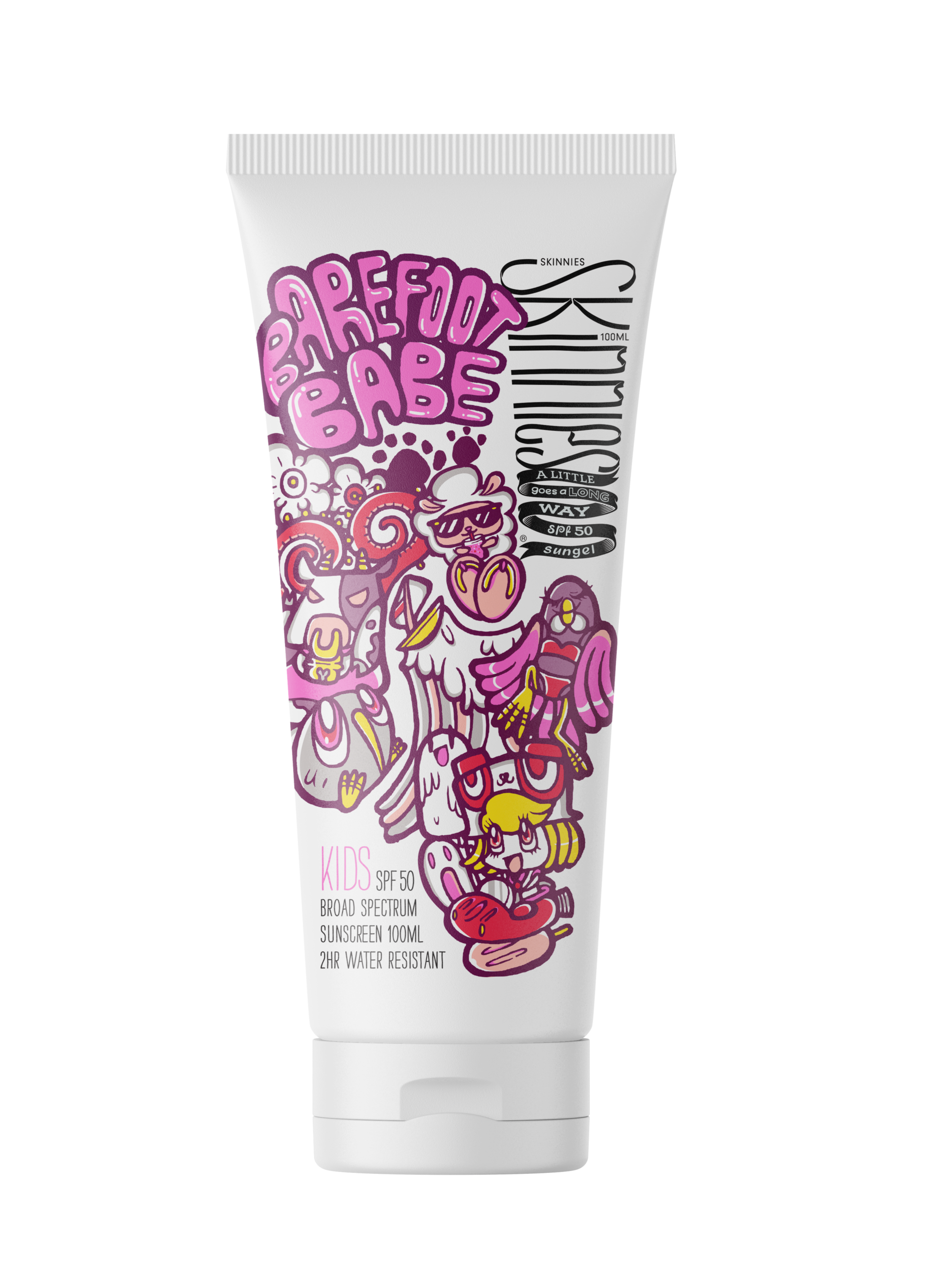 Skinnies – Sonnengel Kids Barefoot Babe Spf50 100ml