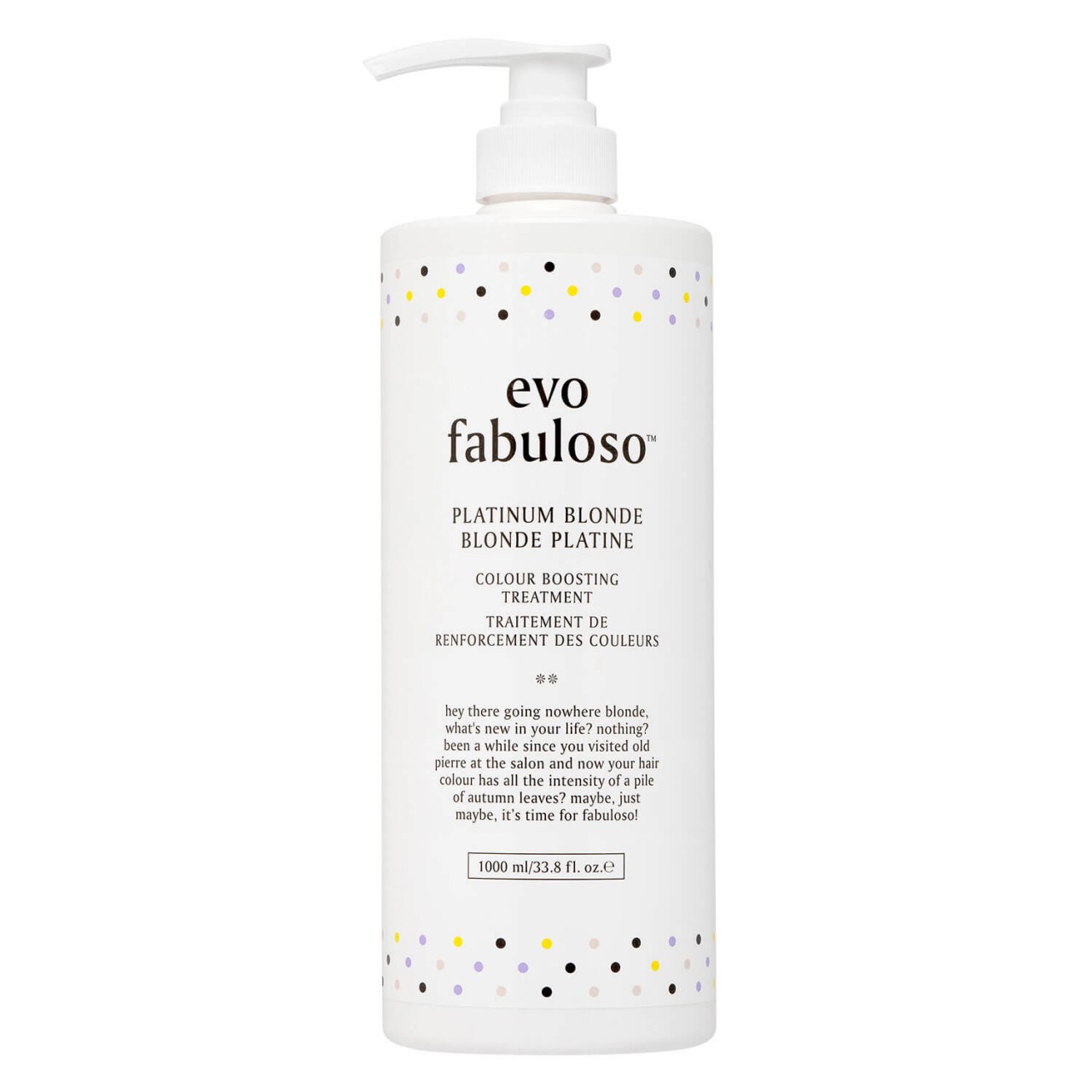 evo Fabuloso - Platinum Blonde Colour Boosting Treatment