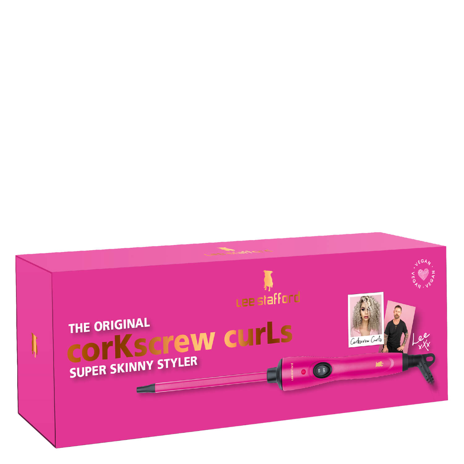 lee stafford The Original Corkscrew Curls Super Skinny Styler 10mm