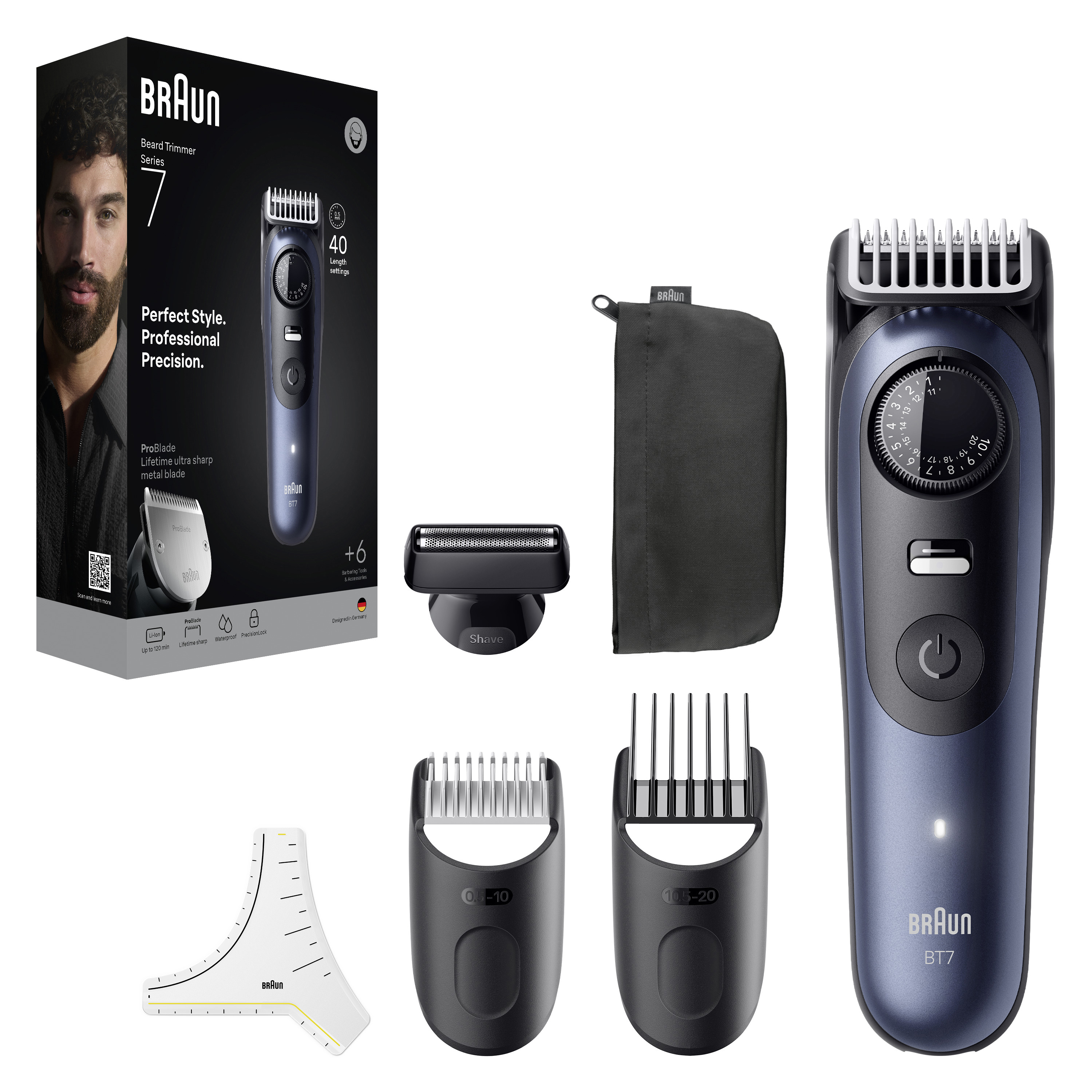 Braun Series – 7 Beard Trimmer Bt7520 1stk