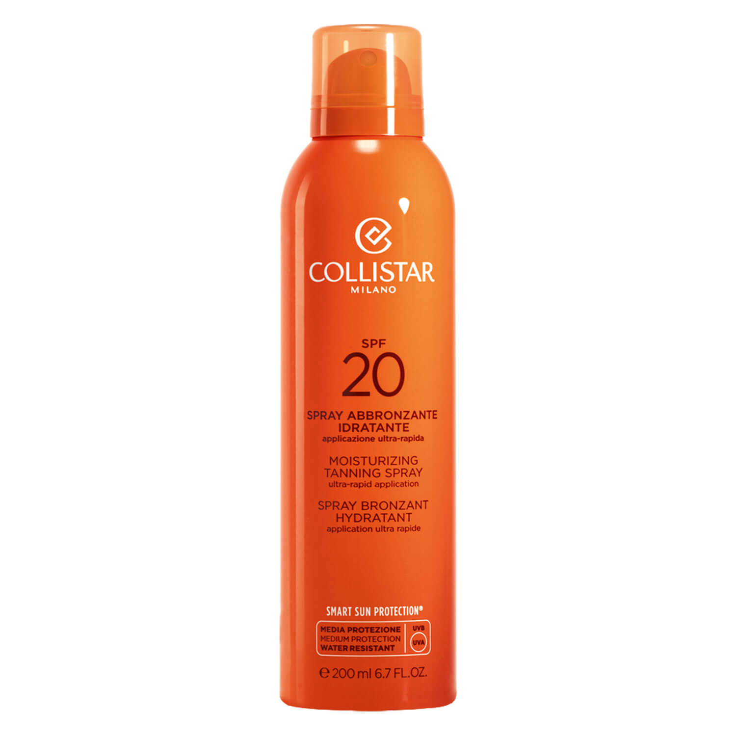 Collistar Cs Sun - Moisturizing Tanning Spray Spf20 200ml