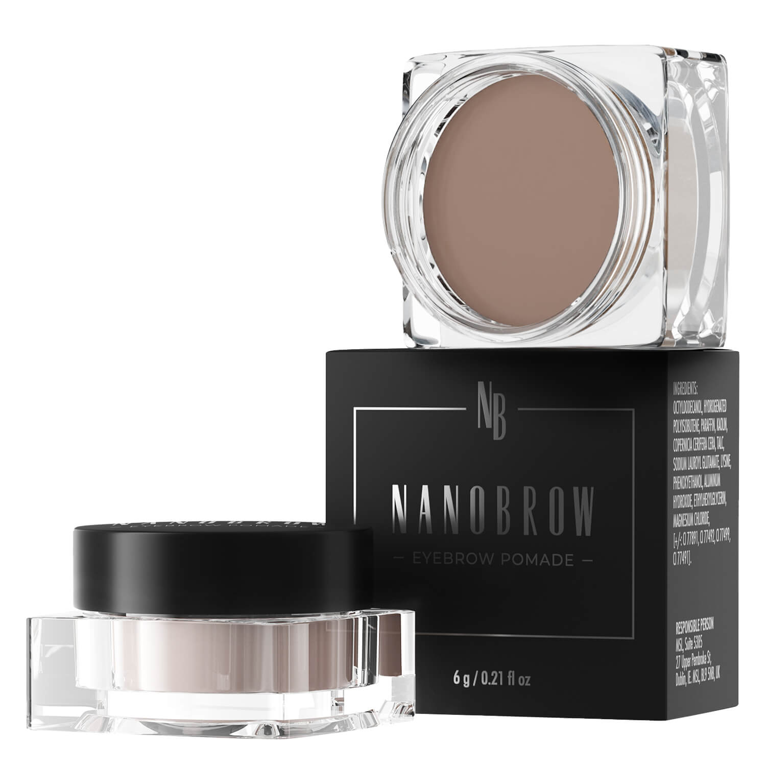 Nanobrow – Eyebrow Pomade Medium Brown 6g