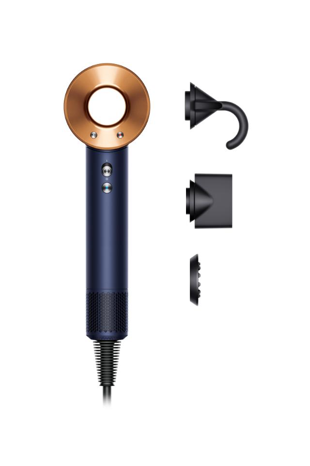 Dyson Supersonic - Straight+Wavy,Nightblue/Copper 1x