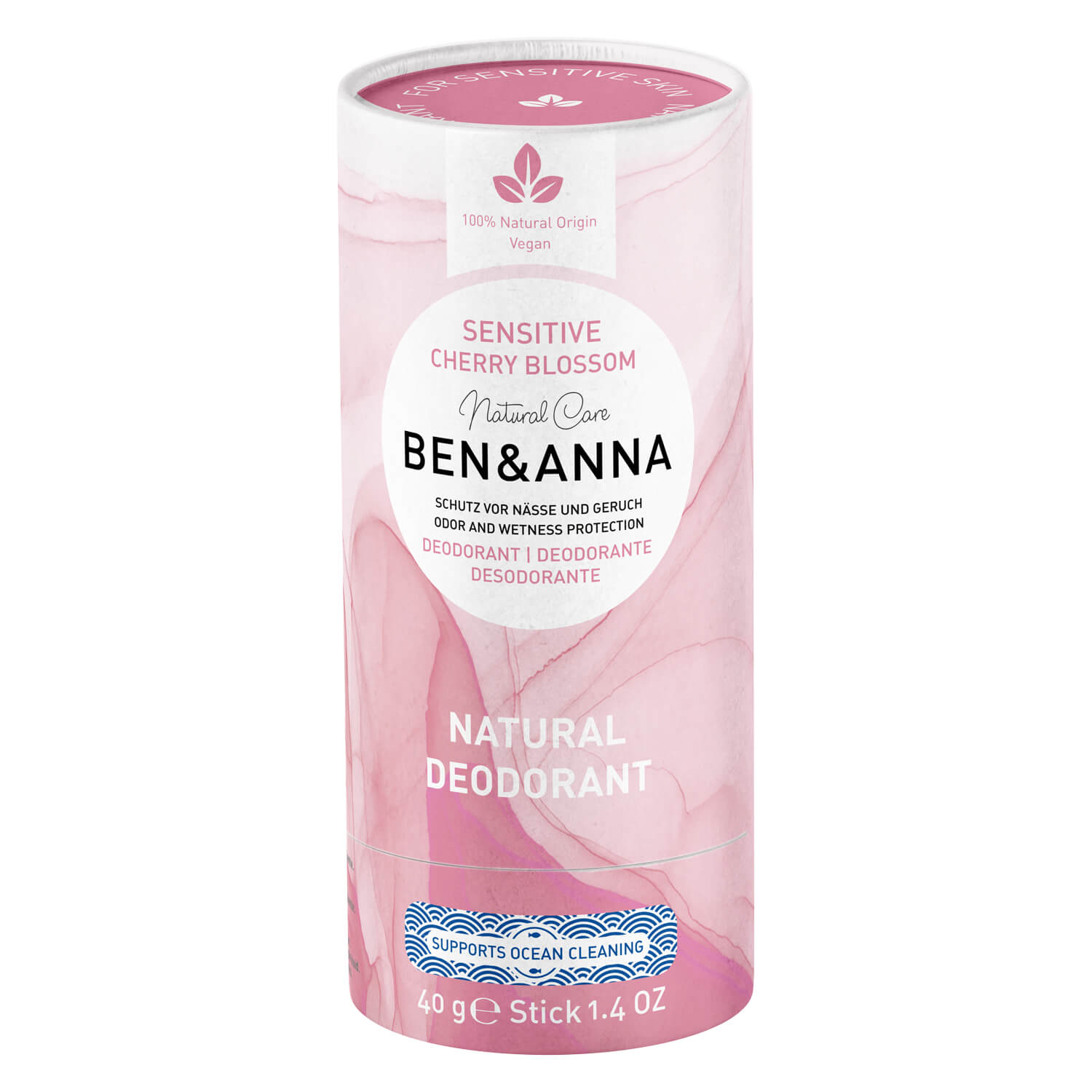 Ben&Anna – Sensitive Cherry Blossom Natural Deo 40g