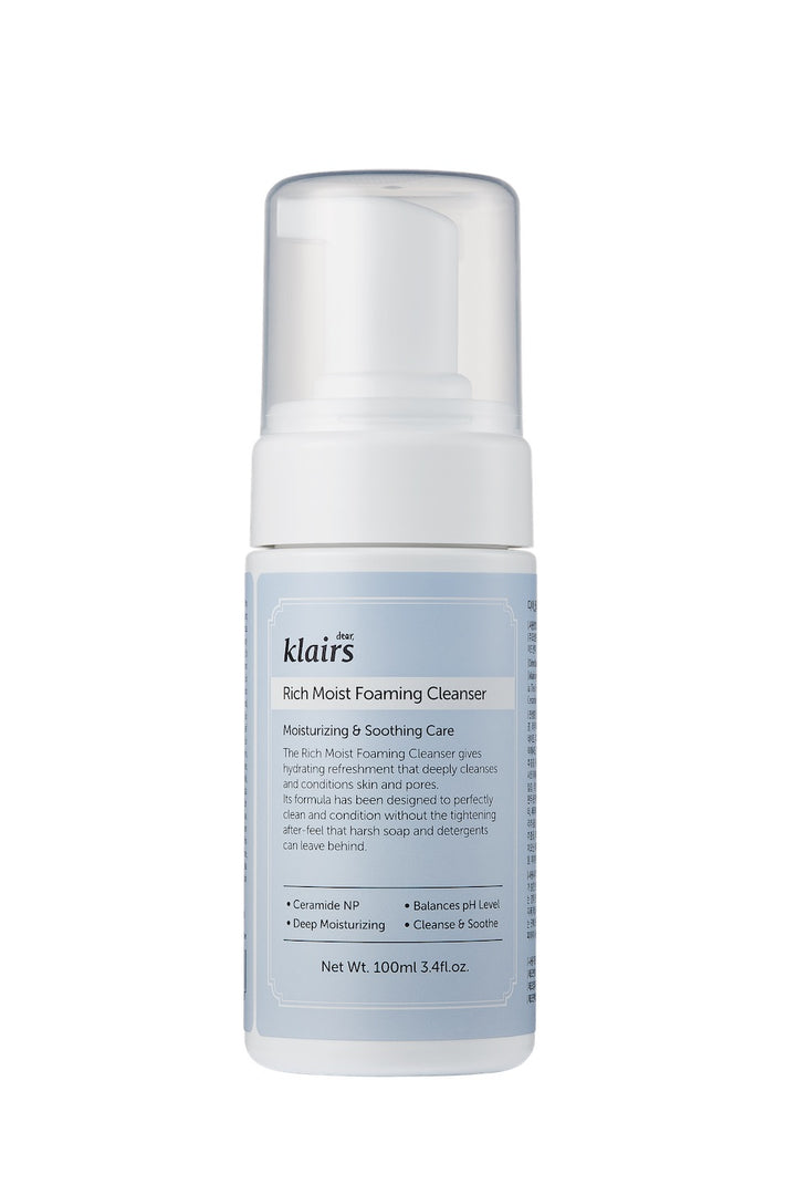 Dear, Klairs – Rich Moist Foaming Cleanser 100ml